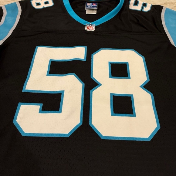 NFL Pro Line Football Jersey #58 Davis Sr. Carolina Panthers Football Size Large - Picture 6 of 10